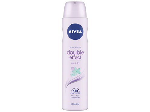 NIVEA Double Effect Anti-Perspirant Aerosol Deodorant 250ml