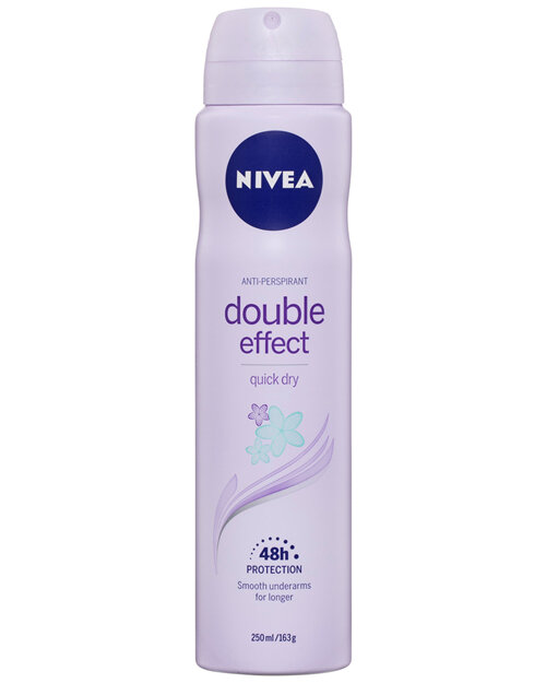 NIVEA Double Effect Anti-Perspirant Aerosol Deodorant 250ml