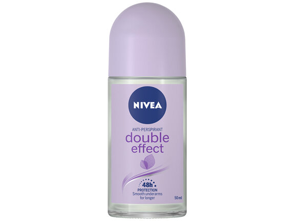 NIVEA Double Effect Anti-perspirant Roll-on Deodorant 50ml