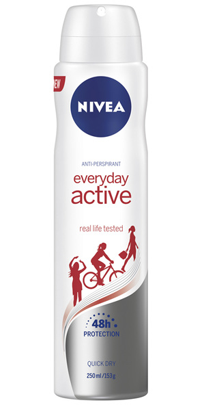 NIVEA Everyday Active Aerosol 250ml