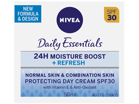 Nivea Hydrating Day Cream 24hr SPF30+ 50mL