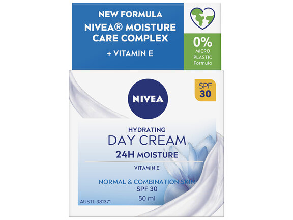 NIVEA Hydrating Day Cream SPF30 50ml