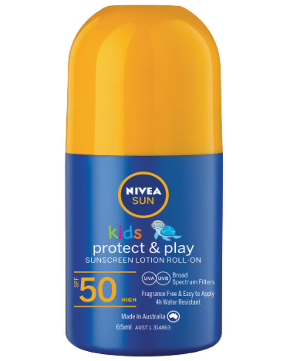 NIVEA Kids Caring Roll On Sun Lotion SPF50 65ml