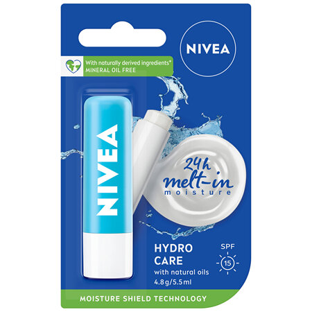 NIVEA Lip Care Hydro Care SPF15 4.8g