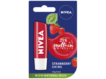 NIVEA Lip Care Strawberry 4.8g
