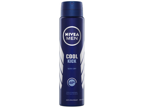 NIVEA MEN Cool Kick Anti-Perspirant Aerosol Deodorant 250ml