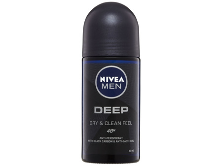 NIVEA MEN Deep Anti-perspirant Roll-on Deodorant 50ml