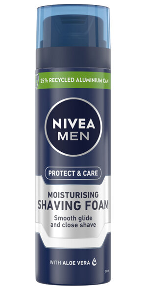 NIVEA Men Protect & Care Shaving Foam 200ml