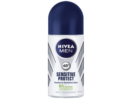 NIVEA MEN Sensitive Protect Roll-on Deodorant 50ml