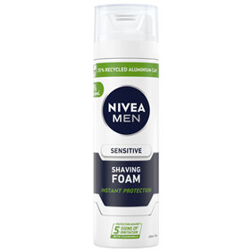 NIVEA MEN Sensitive Shaving Foam 200ml