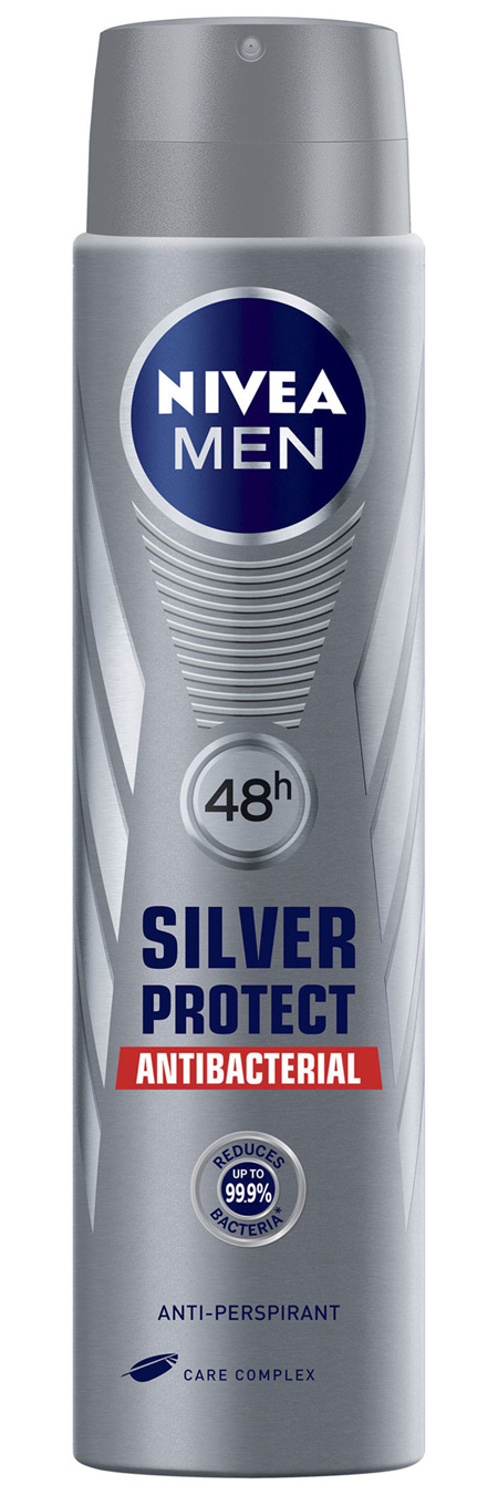 NIVEA MEN Silver Protect Anti-perspirant Aerosol Deodorant 250ml