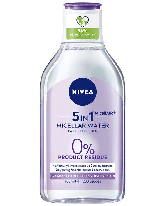 NIVEA Micellar Cleansing Water for Sensitive Skin 400ml