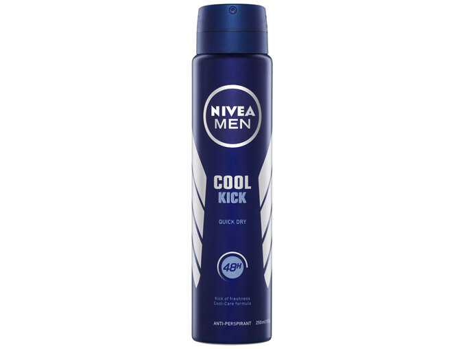 NIVEA NIVEA MEN Cool Kick Anti-Perspirant Aerosol Deodorant 250ml