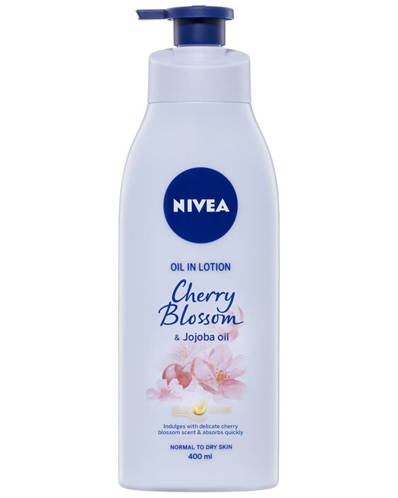 NIVEA Oil Infused Lotion Cherry Blossom & Jojoba Oil 400ml