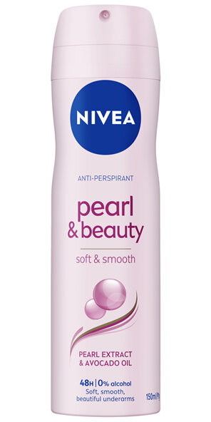 NIVEA Pearl & Beauty Anti-perspirant Aerosol Deodorant 150ml