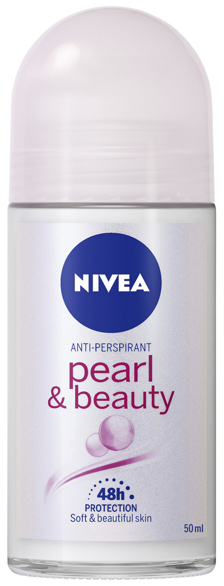 NIVEA Pearl & Beauty Anti-Perspirant Roll-on Deodorant 50ml