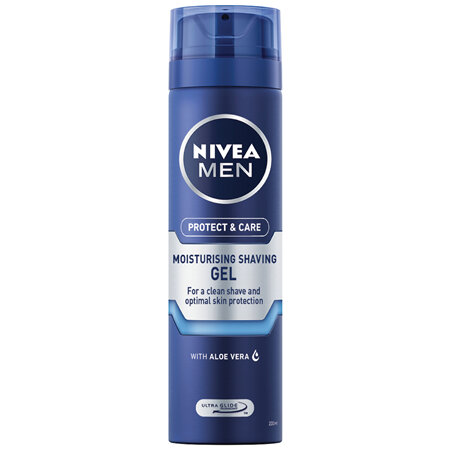 NIVEA Protect & Care Moisturising Shaving Gel 200ml
