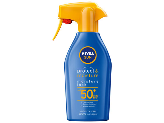 NIVEA Protect & Moisture Moisture Lock SPF50+ Sunscreen Spray