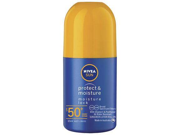 NIVEA Protect & Moisture Moisture Lock SPF50+ Sunscreen Roll-On