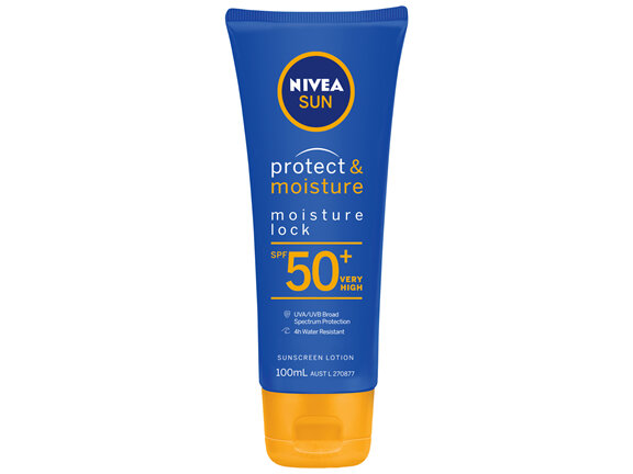 NIVEA Protect & Moisture Moisture Lock SPF50+ Sunscreen Lotion