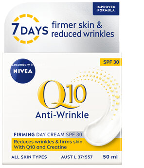 NIVEA Q10 Anti-Wrinkle Day Cream SPF30