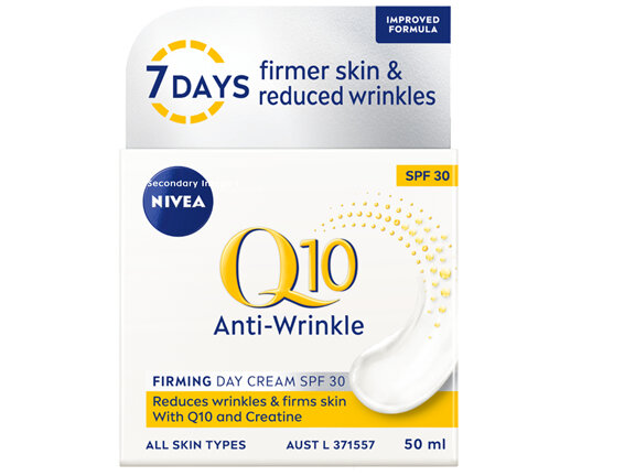 NIVEA Q10 Anti-Wrinkle Day Cream SPF30