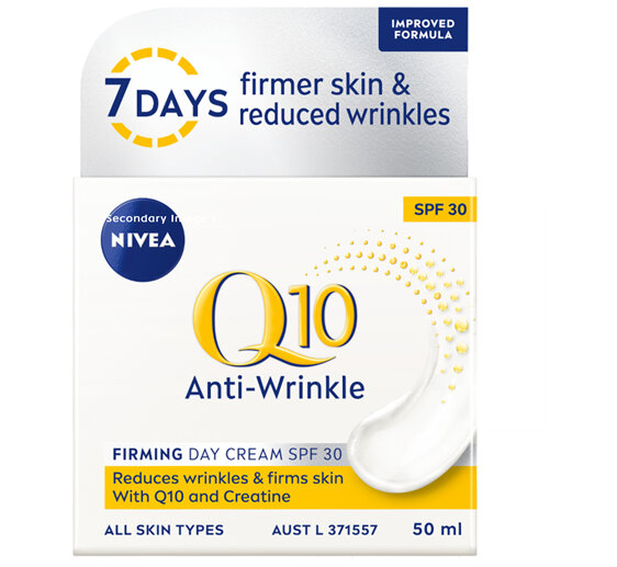 NIVEA Q10 Anti-Wrinkle Day Cream SPF30