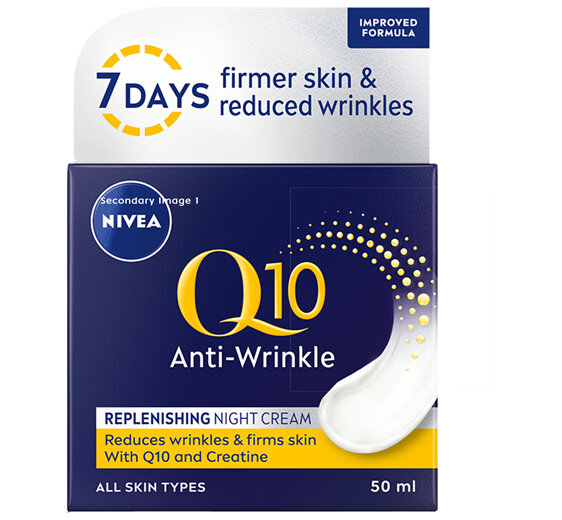 NIVEA Q10 Anti-Wrinkle Replenishing Night Cream