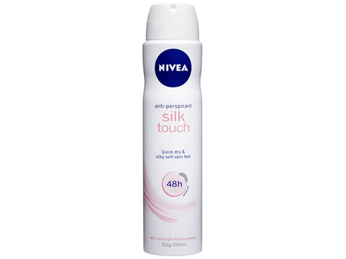 Nivea Silk Touch Anti-Perspirant Aerosol 48h 250mL