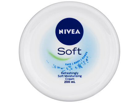 NIVEA Soft Moisturising Cream with Vitamin E & Jojoba Oil 200ml