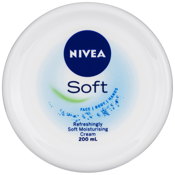 NIVEA Soft Moisturising Cream with Vitamin E & Jojoba Oil 200ml