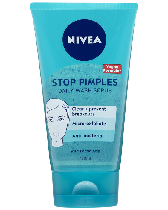 NIVEA Stop Pimples Daily Wash Scrub