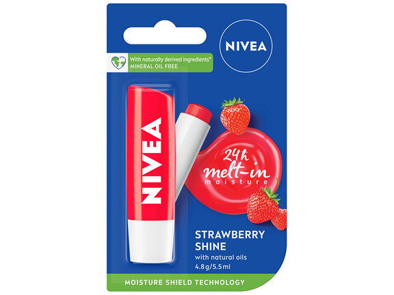 NIVEA Strawberry Shine 4.8g