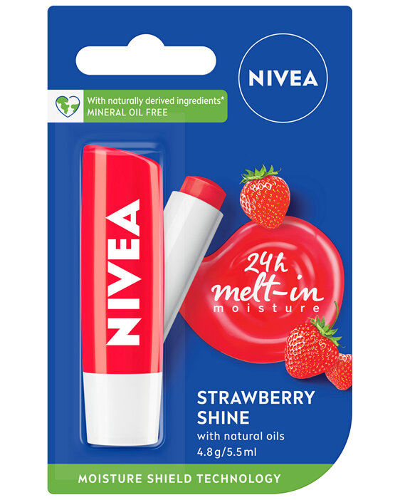 NIVEA Strawberry Shine 4.8g