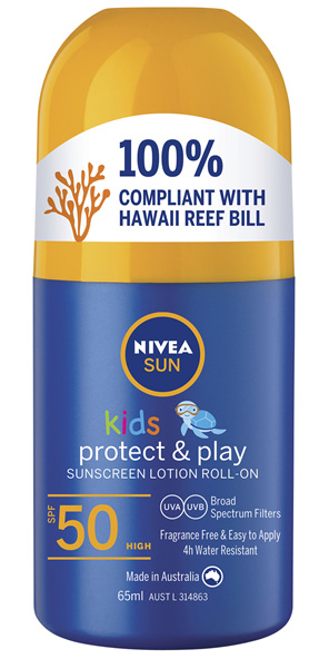 NIVEA SUN Kids Caring Roll On Sun Lotion SPF50 65ml