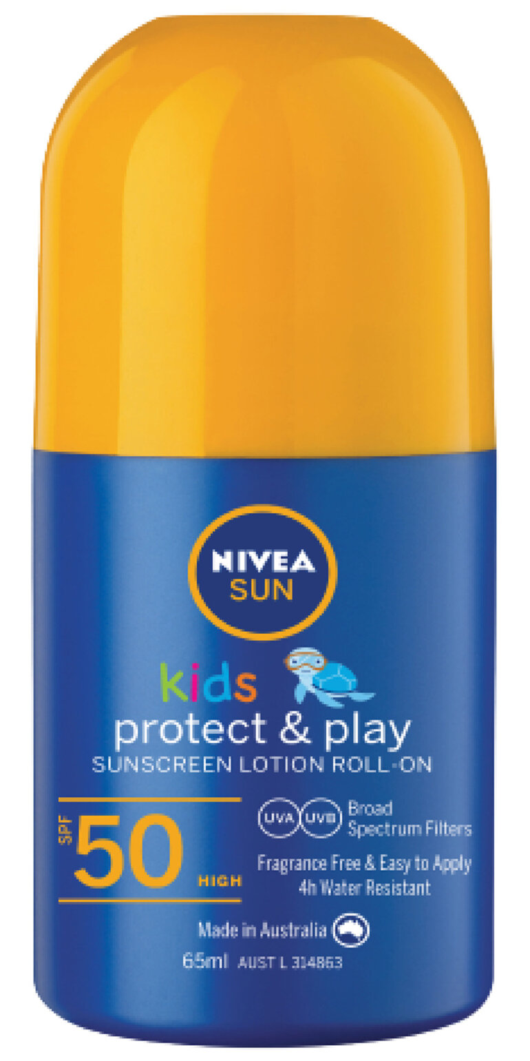 NIVEA SUN Kids Caring Roll On Sun Lotion SPF50 65ml