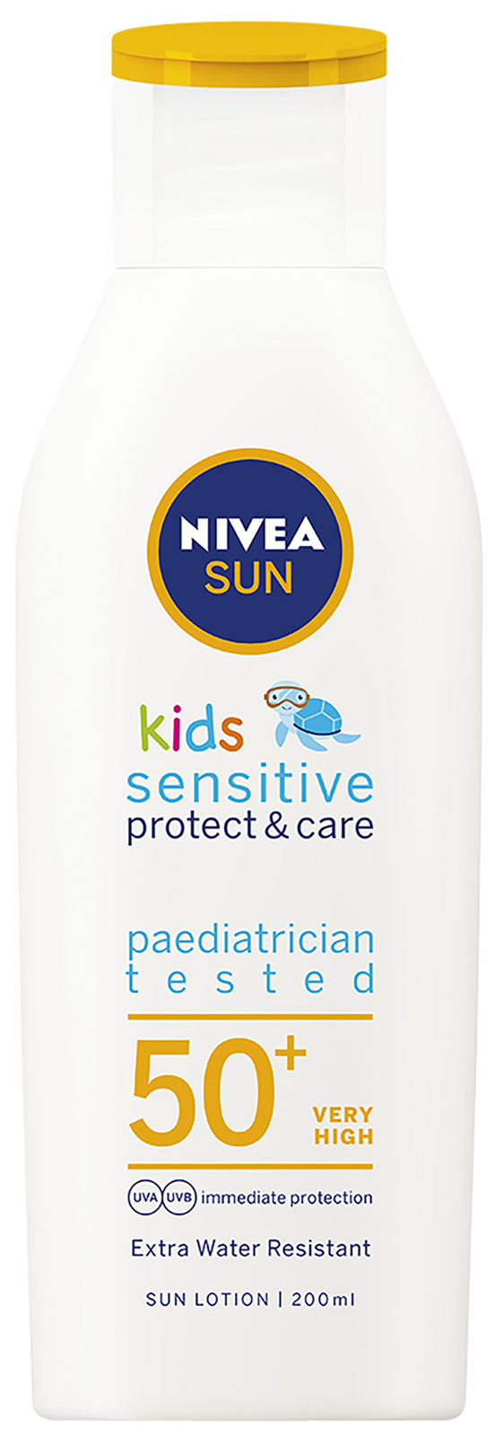 NIVEA SUN Kids Sensitive Protect & Care Lotion SPF 50+ 200mL