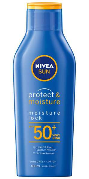 NIVEA Sun Moisture Lotion SPF50+ 400ml