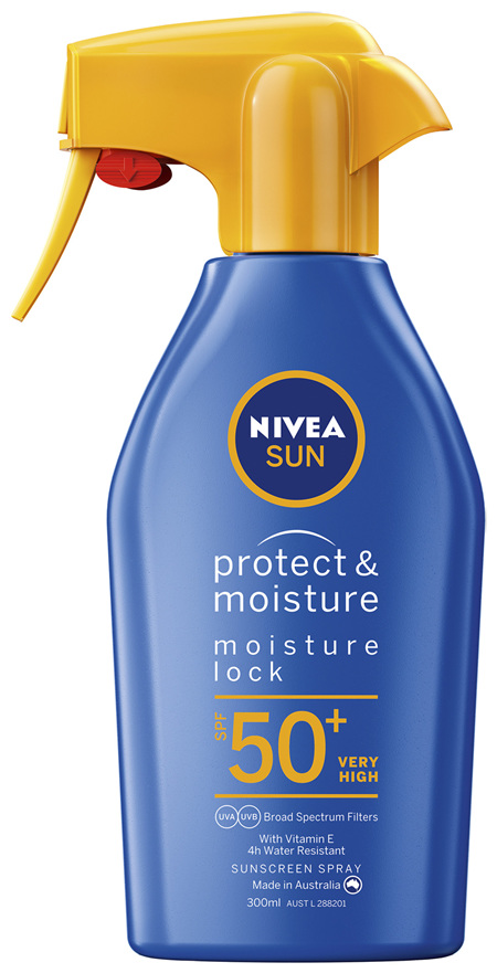 NIVEA SUN Protect & Moisture Moisturising Sunscreen Lotion SPF50+ 300m