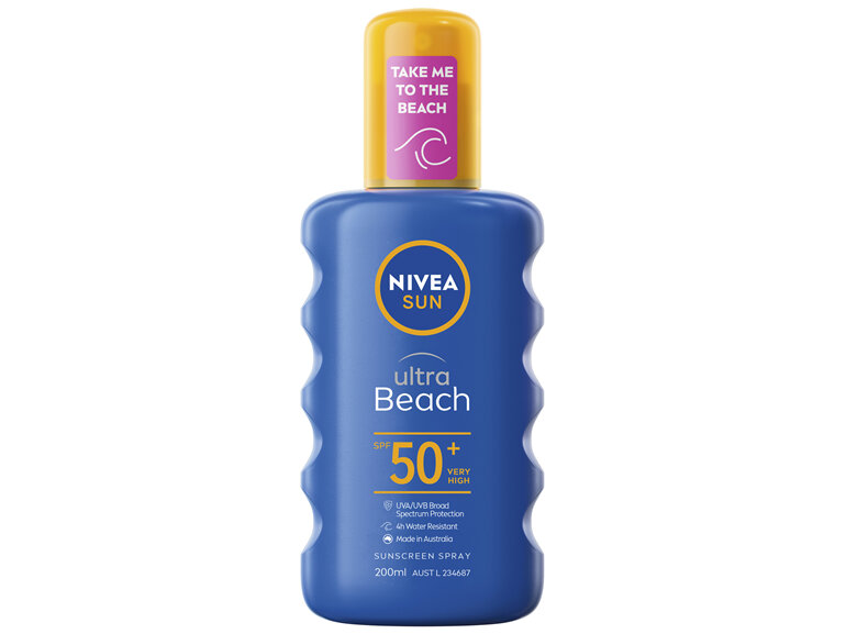 NIVEA SUN Ultra Beach SPF50+ Sunscreen Spray 200ml