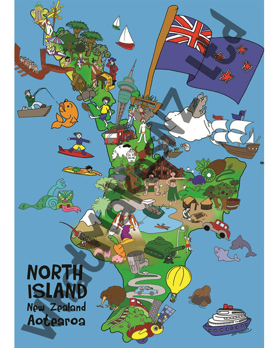 North Island Nifty Floor Puzzle