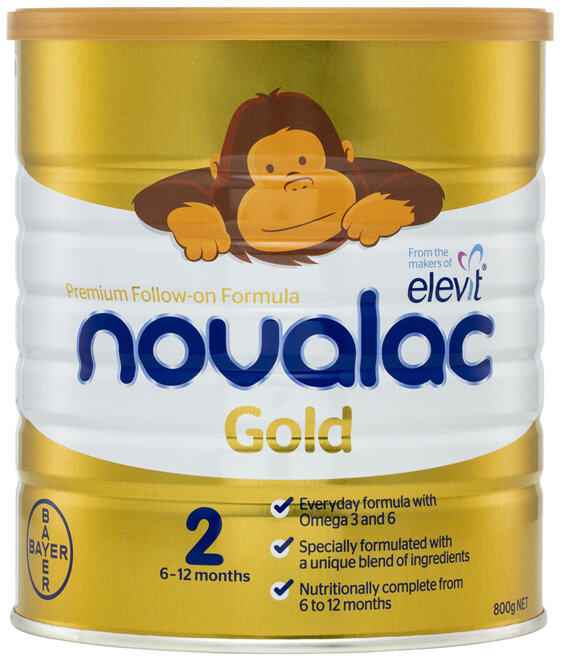 Novalac Gold Stage 2 Premium Infant Formula Powder 800g