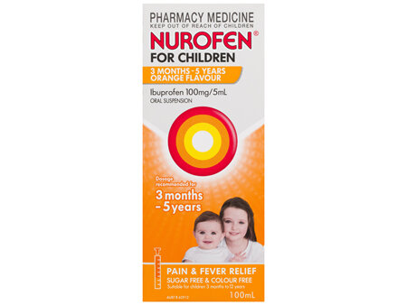 Nurofen Child 3 Months-5 Years Orange 100mL