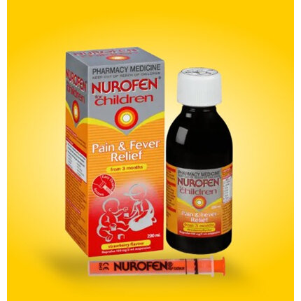 NUROFEN Child 3mth-5yr Strwb 200ml