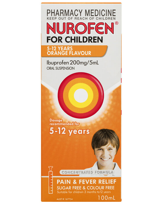 Nurofen Child 5-12 Years Orange 100mL