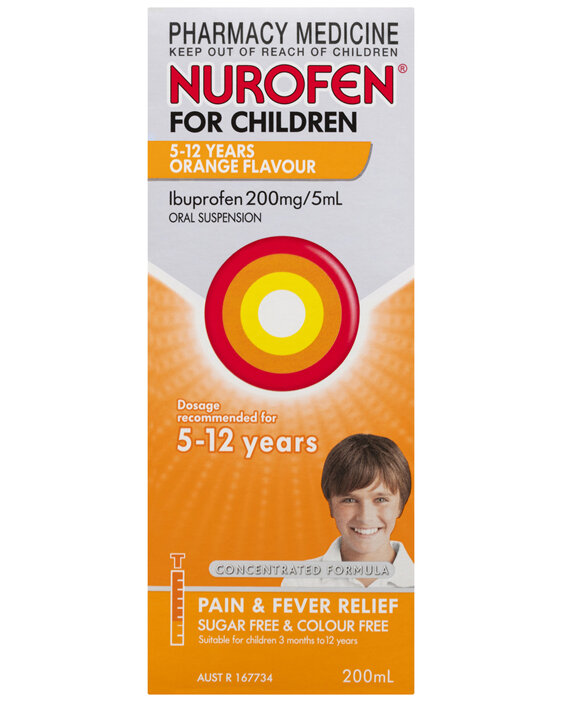 Nurofen Child 5-12 Years Orange 200mL