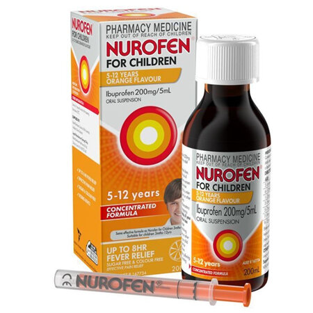 Nurofen Child 5-12 Years Orng 200ml