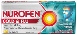 Nurofen Cold and Flu 24 Tablets