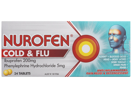 Nurofen Cold  Flu PE 24 Tablets