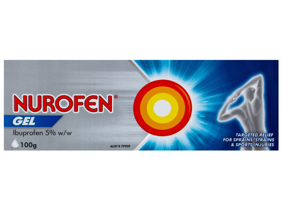 Nurofen Pain and Inflammation Relief Gel 5% Ibuprofen 100g